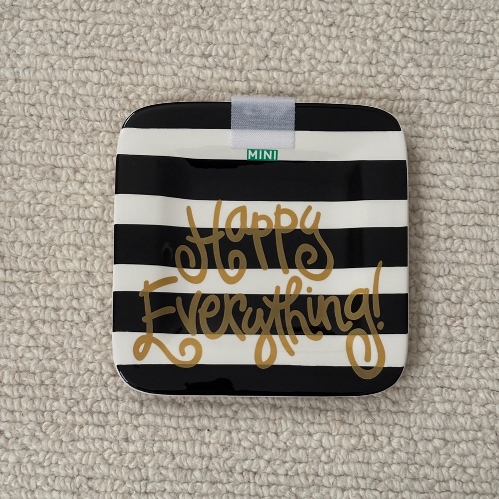 Happy Everything Combo - Mini Stripe Platter with Christmas Attachment